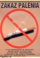 Dyplom - Zakaz palenia