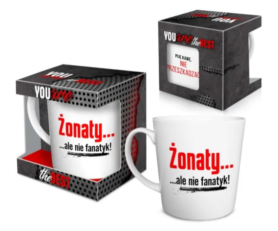Kubek You Are BO - Żonaty... ale nie fanatyk! (bez opakowania)