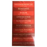 Zakładka magnetyczna do książki - Epoki literackie literatury polskiej - 2