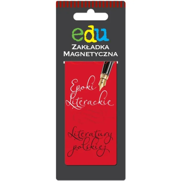 Zakładka magnetyczna do książki - Epoki literackie literatury polskiej
