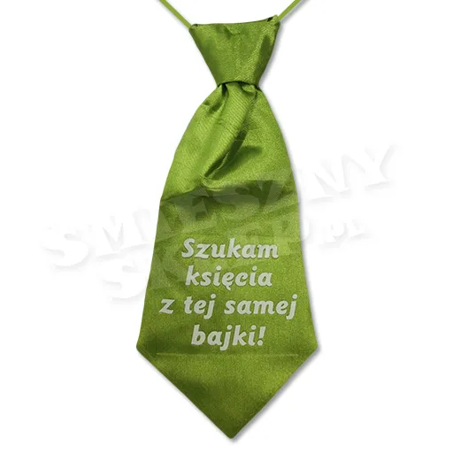 Krawat damski - Szukam księcia z tej samej bajki