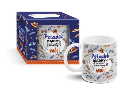 Kubek - Dziadek mądry, miły, silny, zaradny, kochany, mój!