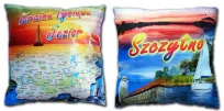 Poduszka obustronna, duża - Szczytno / Kraina Tysiąca Jezior  - 3