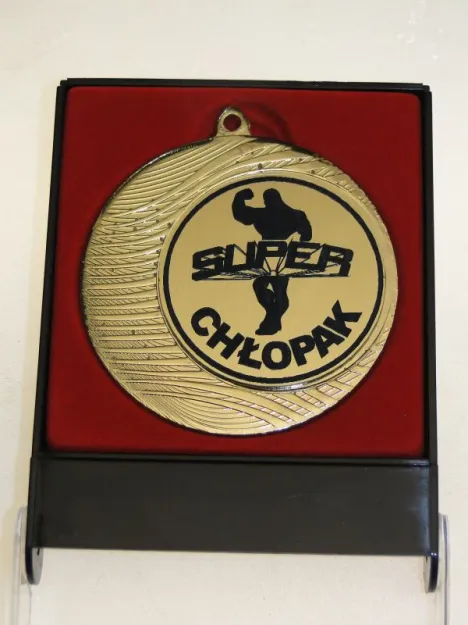 Medal w etui - Super chłopak