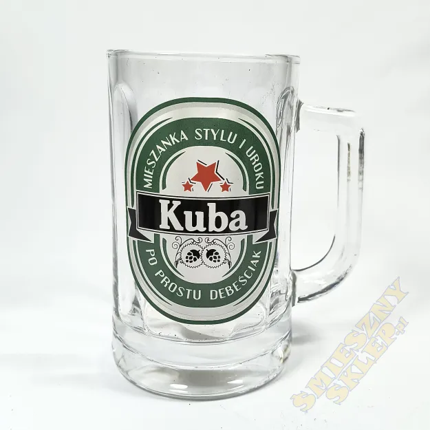 Kufel 0.3L - Kuba Mieszanka stylu i uroku po prostu debeściak