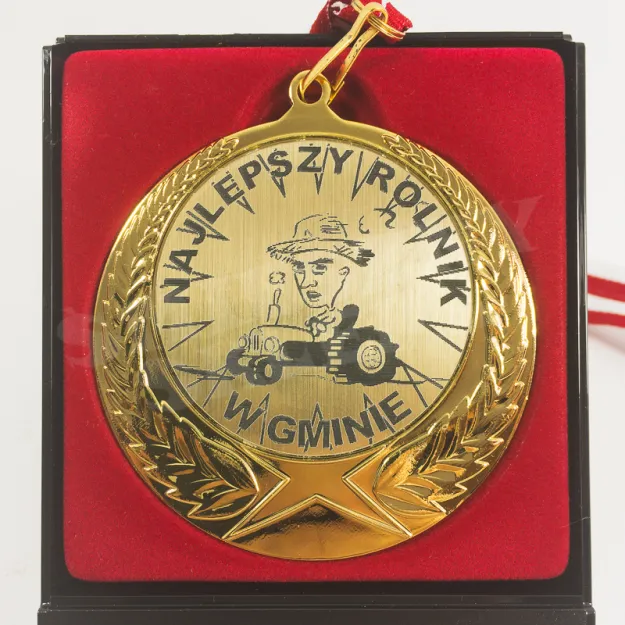 Medal - Najlepszy rolnik w gminie