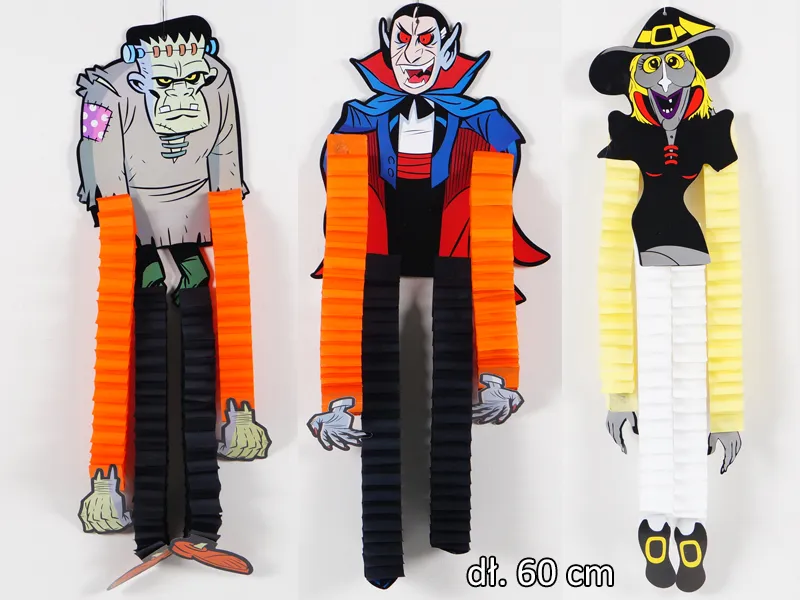 Papierowa dekoracja - Drakula