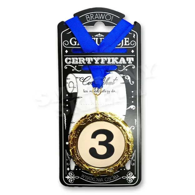 Medal w folii - 3