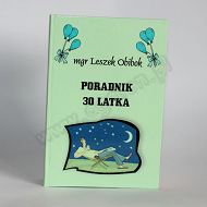Książka mała z piersiówką - Poradnik 30 latka