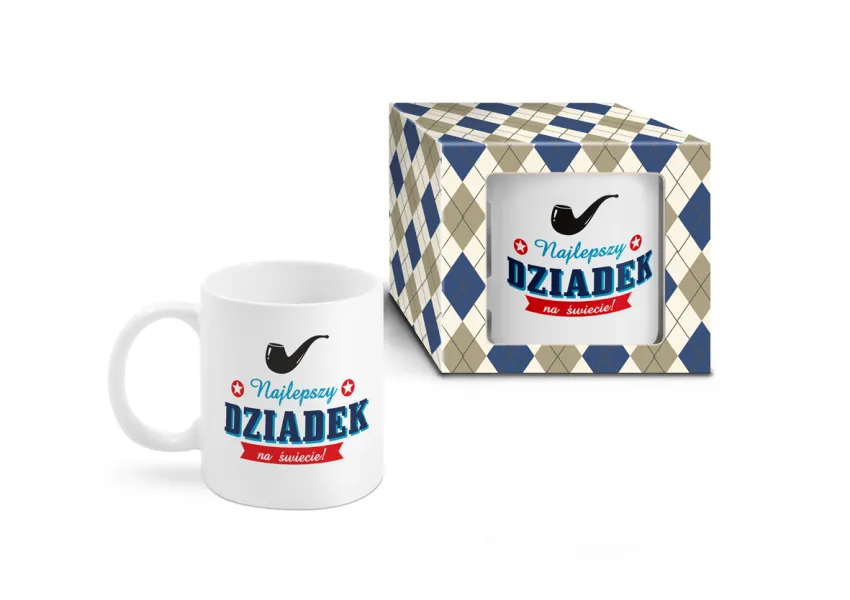 Kubek - Najlepszy Dziadek na świecie (fajka)