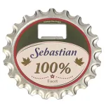 Otwieracz, podstawka, magnes 3w1 - Sebastian - 100% facet - 2