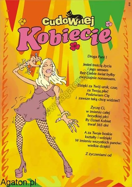 Dyplom - Cudownej Kobiecie
