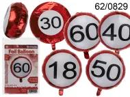 Balon urodzinowy - 50