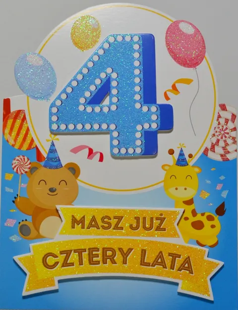 Karnet 4K - Masz już 4 lata