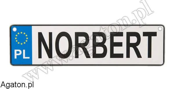 Tablica imienna - Norbert