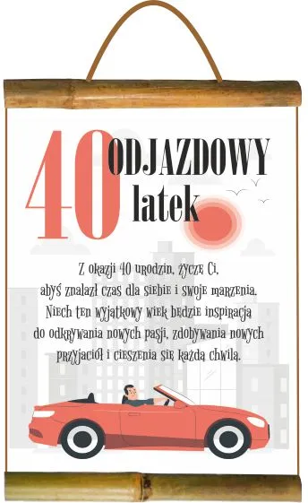 Dyplom z bambusem - Odjazdowy 40-latek