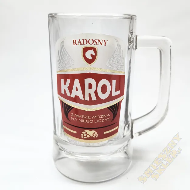 Kufel 0.3L - Karol Radosny zawsze można na niego liczyć