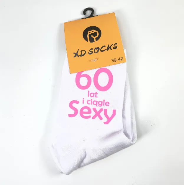 Skarpetki białe - 60 lat i ciągle Sexy