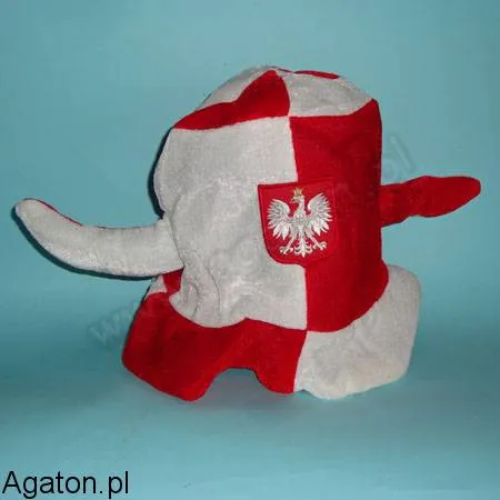 Czapka kibica z rogami