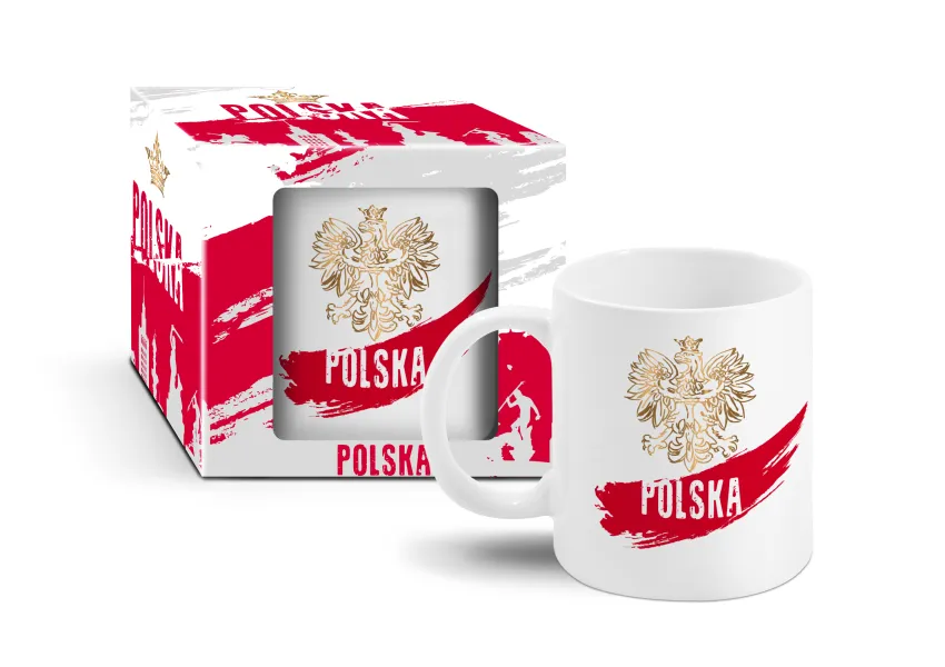 Kubek - Polska (złoty orzeł)