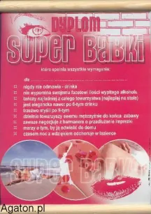 Dyplom - super babki