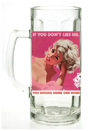 Kufel Kukartka - If you don't like me, you shoold drink one more - Jeśli nie lubisz mnie, powinieneś wypić jedno