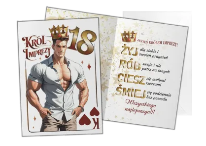 Karnet B6 - 18 Król Imprezy