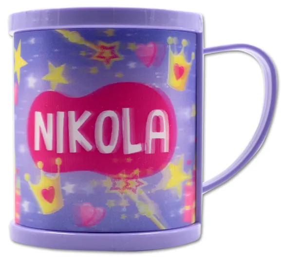 Kubek plastikowy 3D - Nikola