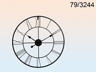 Metalowy zegar XL - średnica 60cm