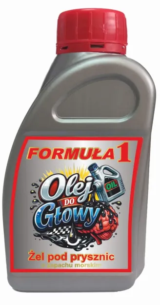 Żel pod prysznic - Olej do głowy Formuła 1