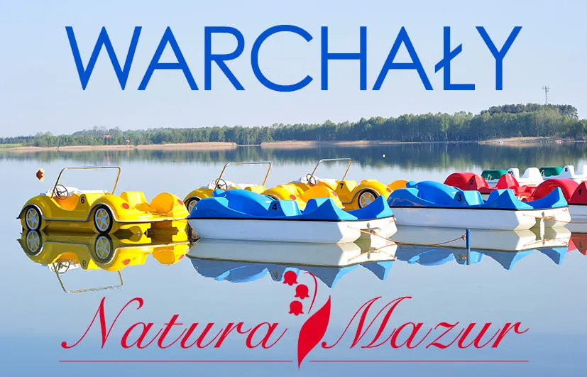Ramka magnes - Rowery wodne - Natura Mazur Warchały