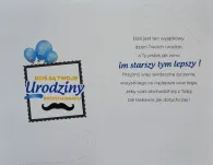Karnet 2K - Dziś są Twoje urodziny przystojniaku - 2