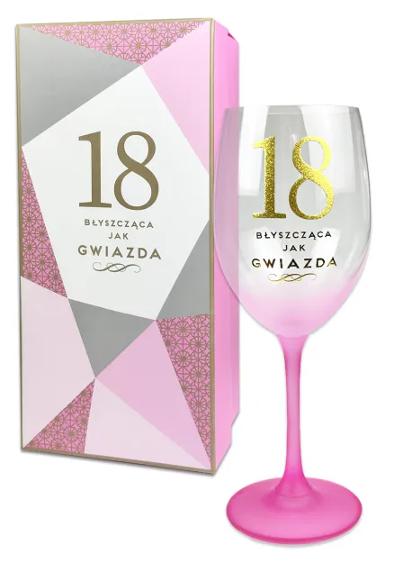 Kieliszek PasteLOVE - 18 Błyszcząca jak gwiazda