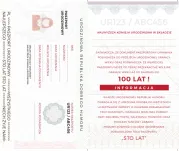 Karnet paszport - Urodzinowy najfajniejszej 30 latki - 2