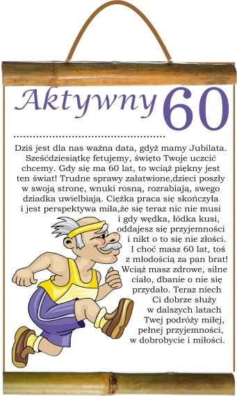 Dyplom z bambusem - Aktywny 60 ...