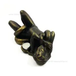 Figurka - akt z wężem - kobieta leżąca - 4