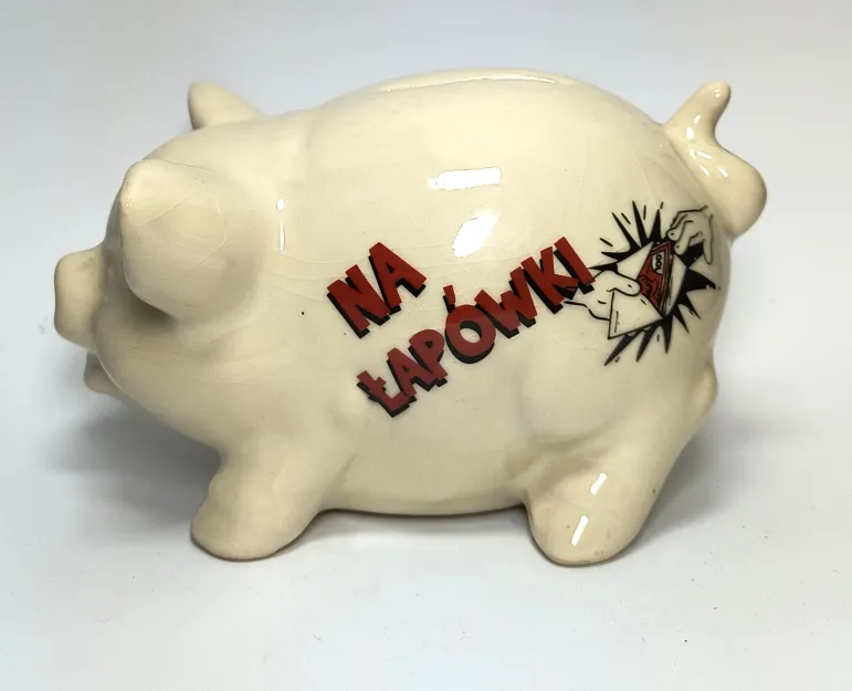 Świnka skarbonka - Na łapówki