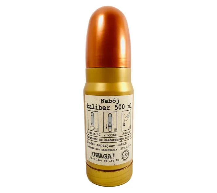 Nabój kaliber 500ml - schowek na alkohol