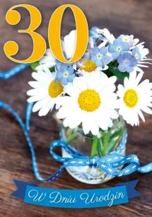Karnet 3D - 30. W dniu urodzin.