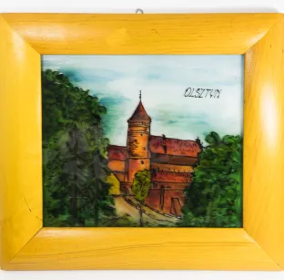 Obraz na szkle - Olsztyn