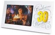 Ramka Gold - 30 urodziny. Cudowne i wyjątkowe. Sto lat!