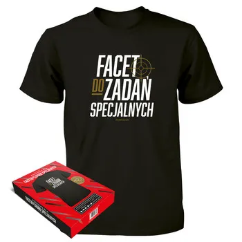 Koszulka czarna - Facet do zadań specjalnych