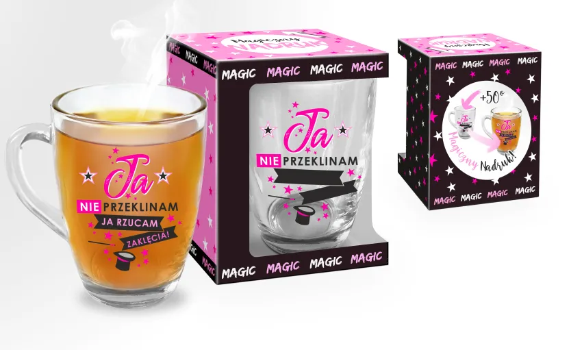 Magiczny kubek baryłka - Ja nie przeklinam, ja rzucam zaklęcia 