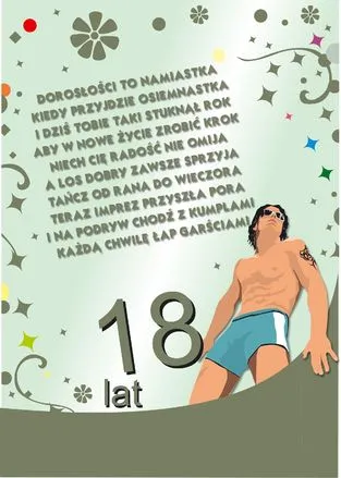 Dyplom - Doroslości to namiastka kiedy przyjdzie 18-stka ... (dla mężczyzny)