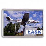 Łask Samolot - Ramka z magnesem na lodówkę