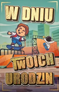 Karnet 2K - W dniu Twoich Urodzin