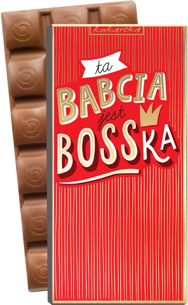Czekolada Kukartka - Ta Babcia jest Boska