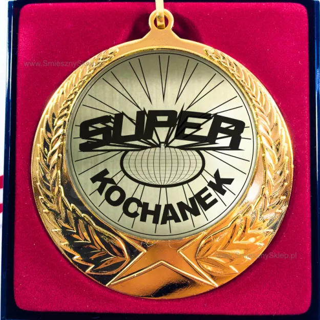 Medal w etui - Super Kochanek