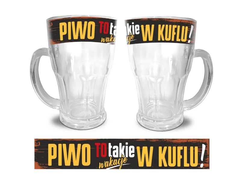 Kufel Xian - Piwo to takie wakacje w kuflu