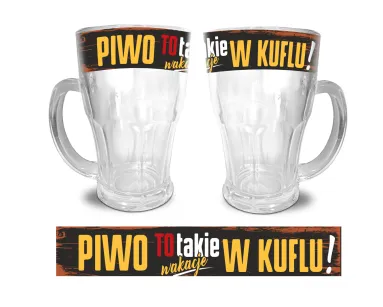 Kufel Xian - Piwo to takie wakacje w kuflu